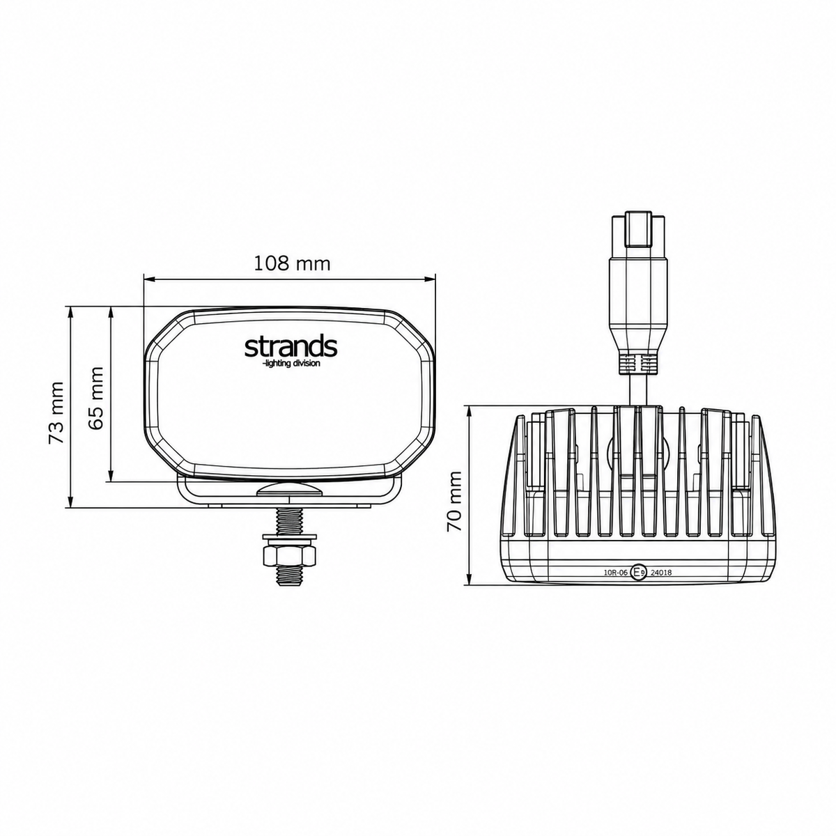 Projecteur LED STRANDS FOR9T No-Glare 2 LED – 31 W