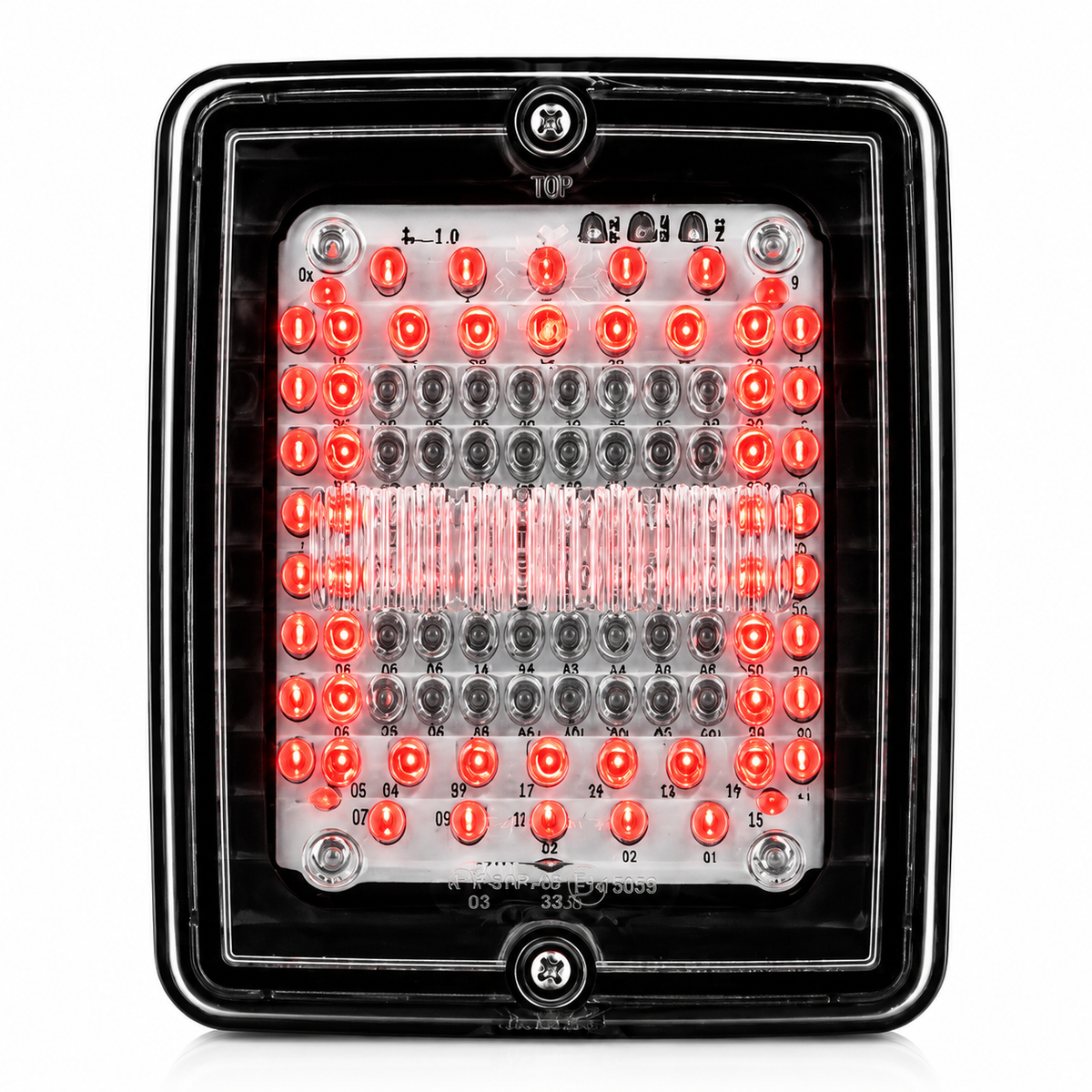 Feu LED STRANDS IZE LED Square – 7 Fonctions – 24 V