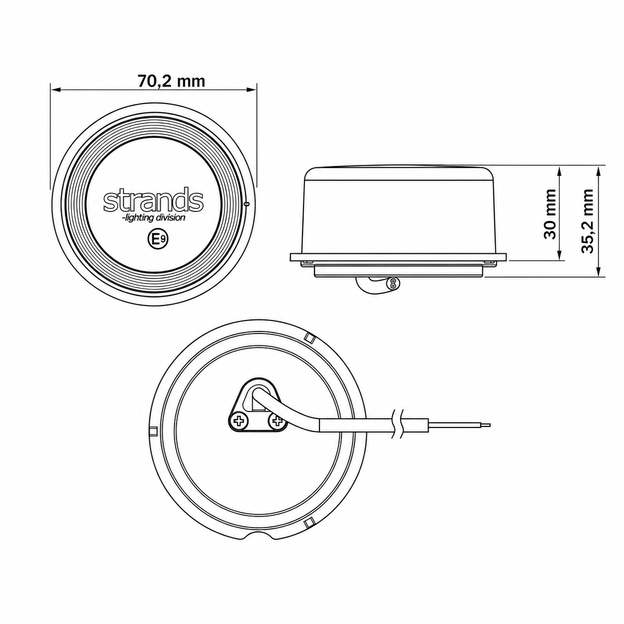 STRANDS FOR9T Geo Position Light – Gamme complète