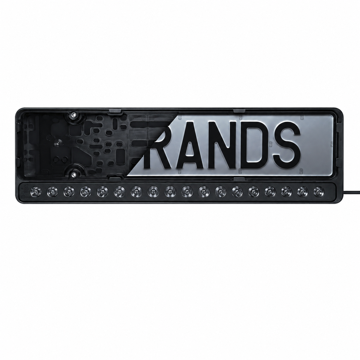 Rampe LED STRANDS NUUK E-Line Black 20” – Kit Plaque – 809445