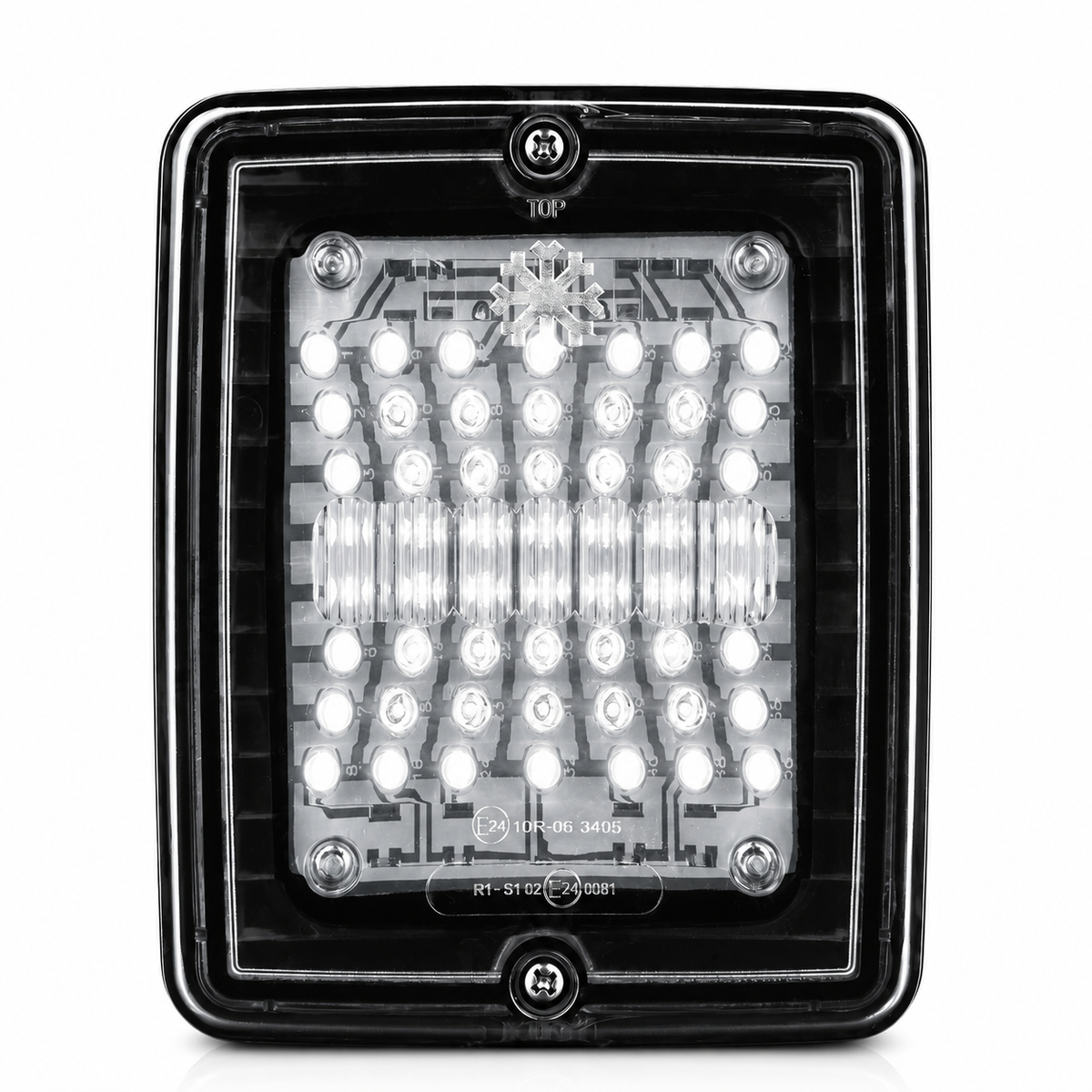 Feu LED STRANDS IZE LED Square – 7 Fonctions – 24 V