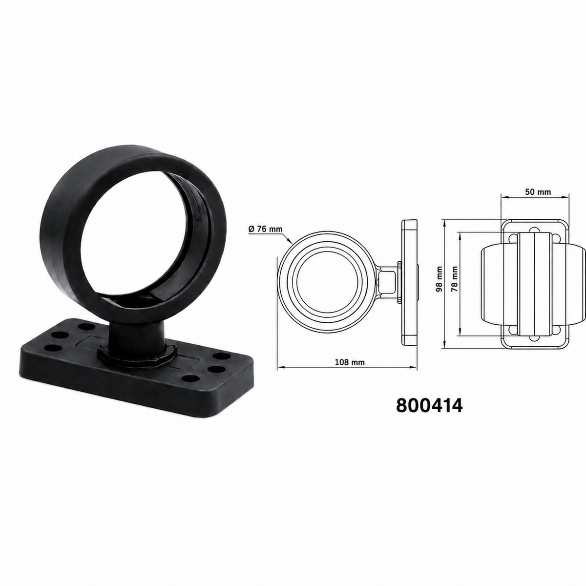 Supports STRANDS Viking Rubber Arms – 6 modèles