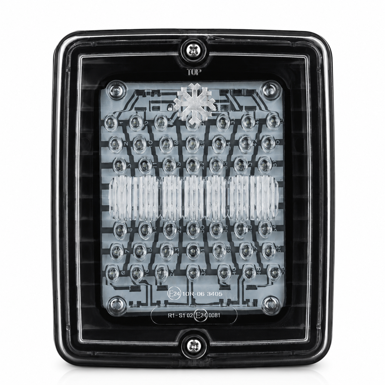 STRANDS IZE LED Clear Lens Square