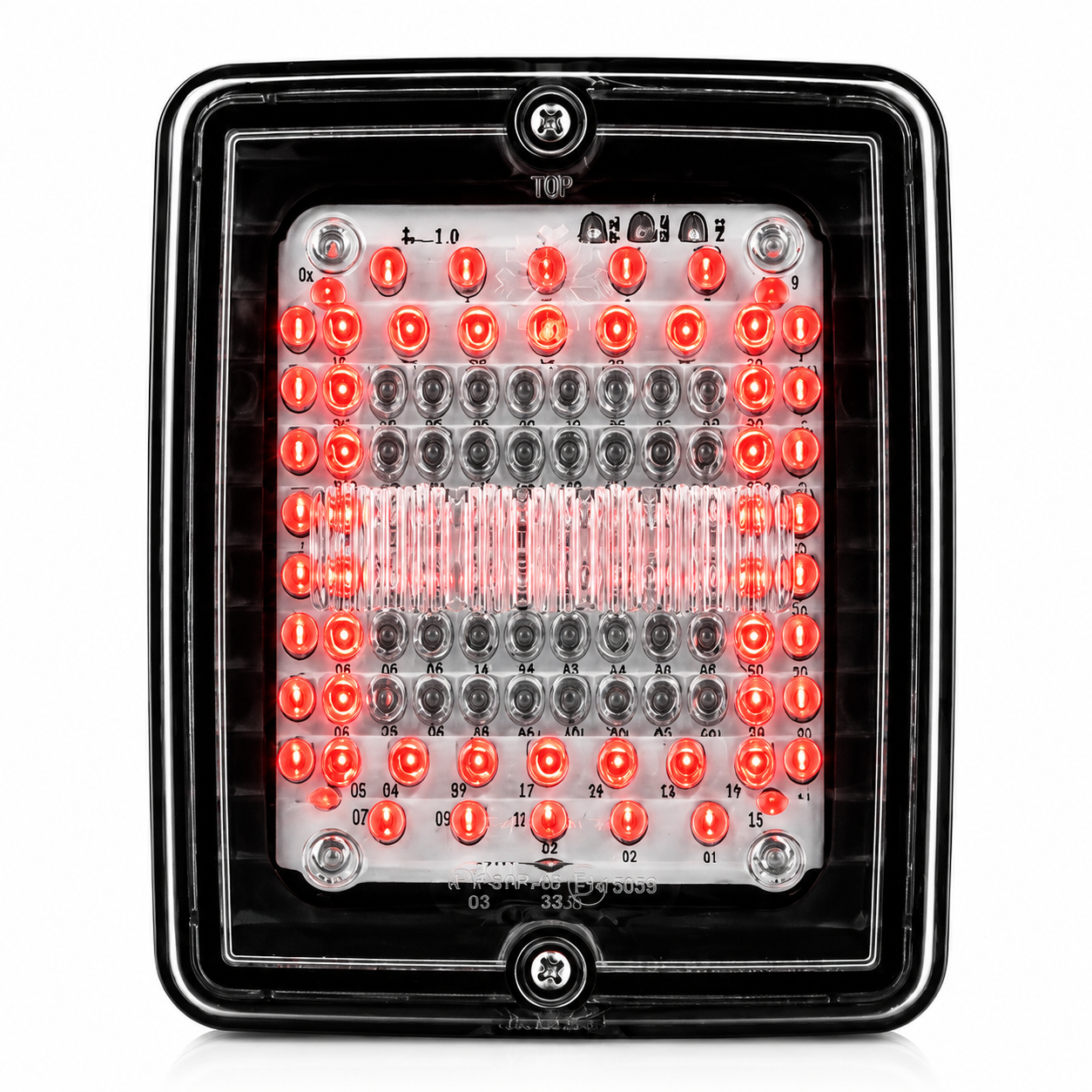 STRANDS IZE LED Clear Lens Square