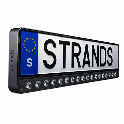 STRANDS Nuuk E-Line Black LED Bar 20"