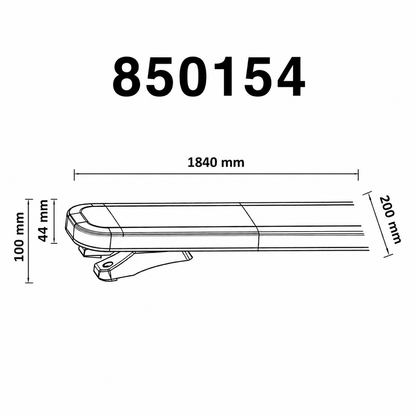 STRANDS Big Energy XL Warning Light Roof Bar – Gamme complète