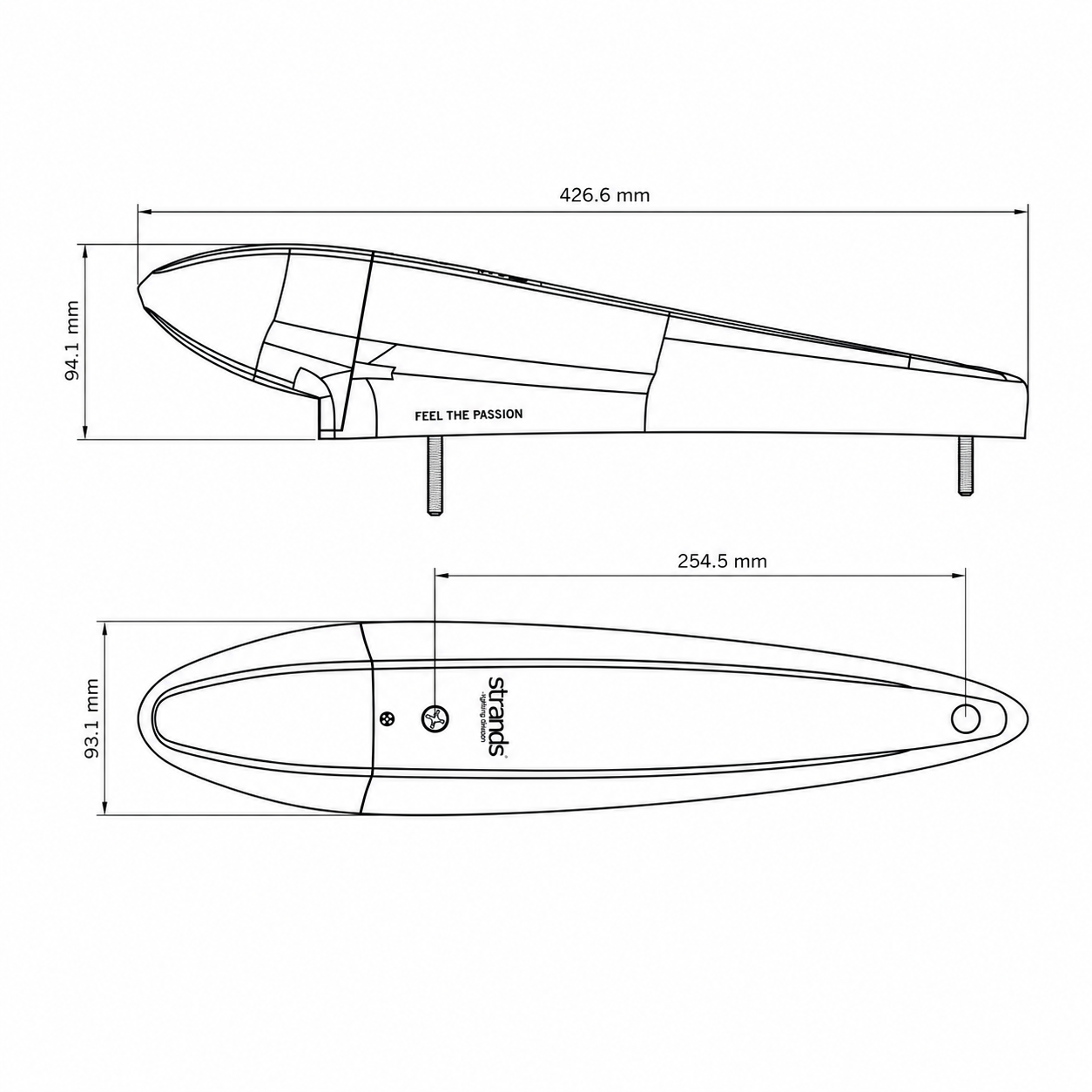 STRANDS IZE LED Torpedo Light – Gamme complète