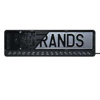 STRANDS Nuuk E-Line Black LED Bar 20"