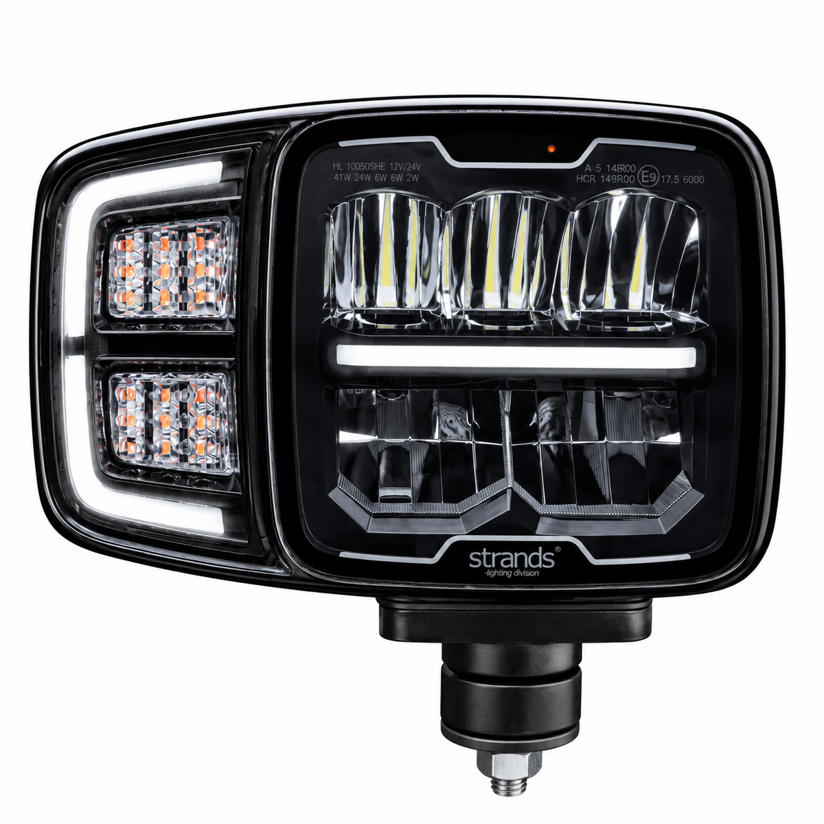 ❄️ Phare LED chauffant STRANDS Siberia HI-LO – Gauche / Droite