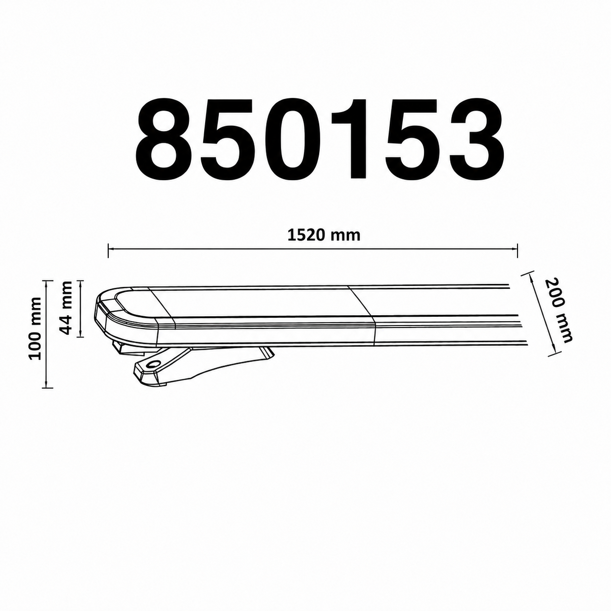 STRANDS Big Energy XL Warning Light Roof Bar – Gamme complète