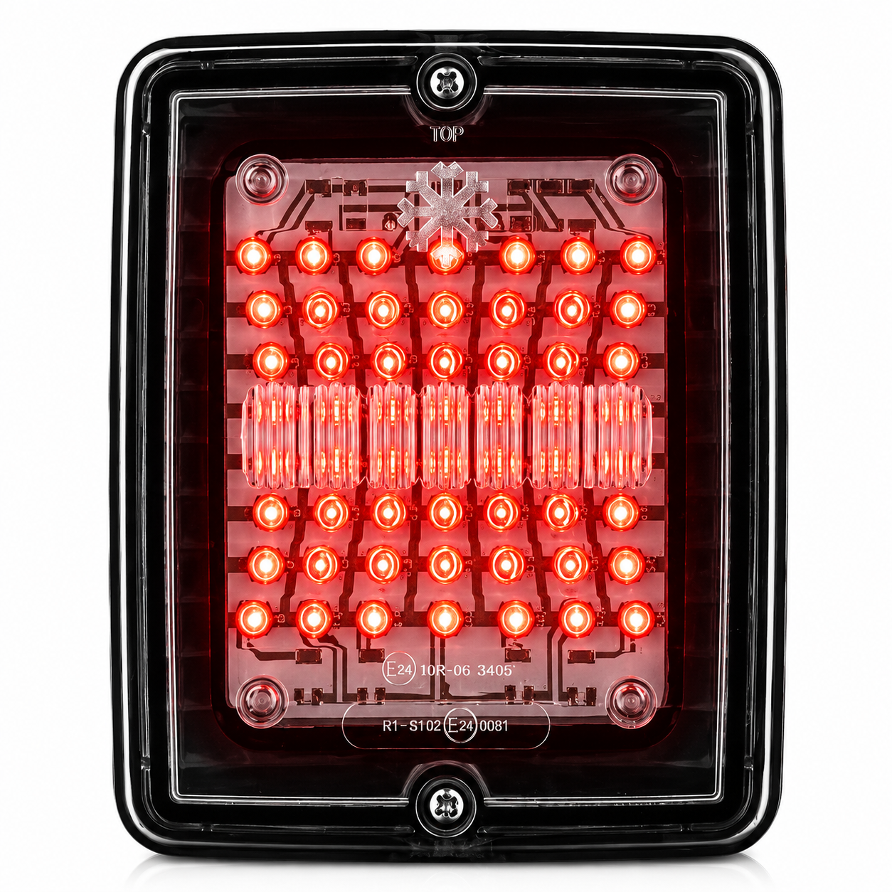 STRANDS IZE LED Clear Lens Square