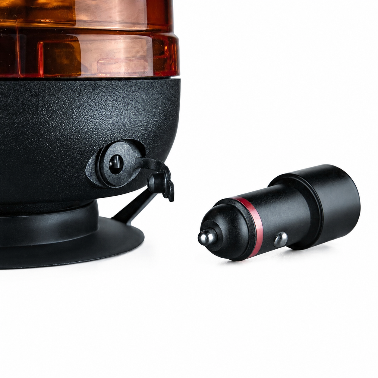 850976 / STRANDS Big Energy Gyrophare Portable Light Beacon Amber Lens