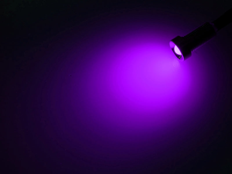 Lot 5 mini-spots LED RGB 24V